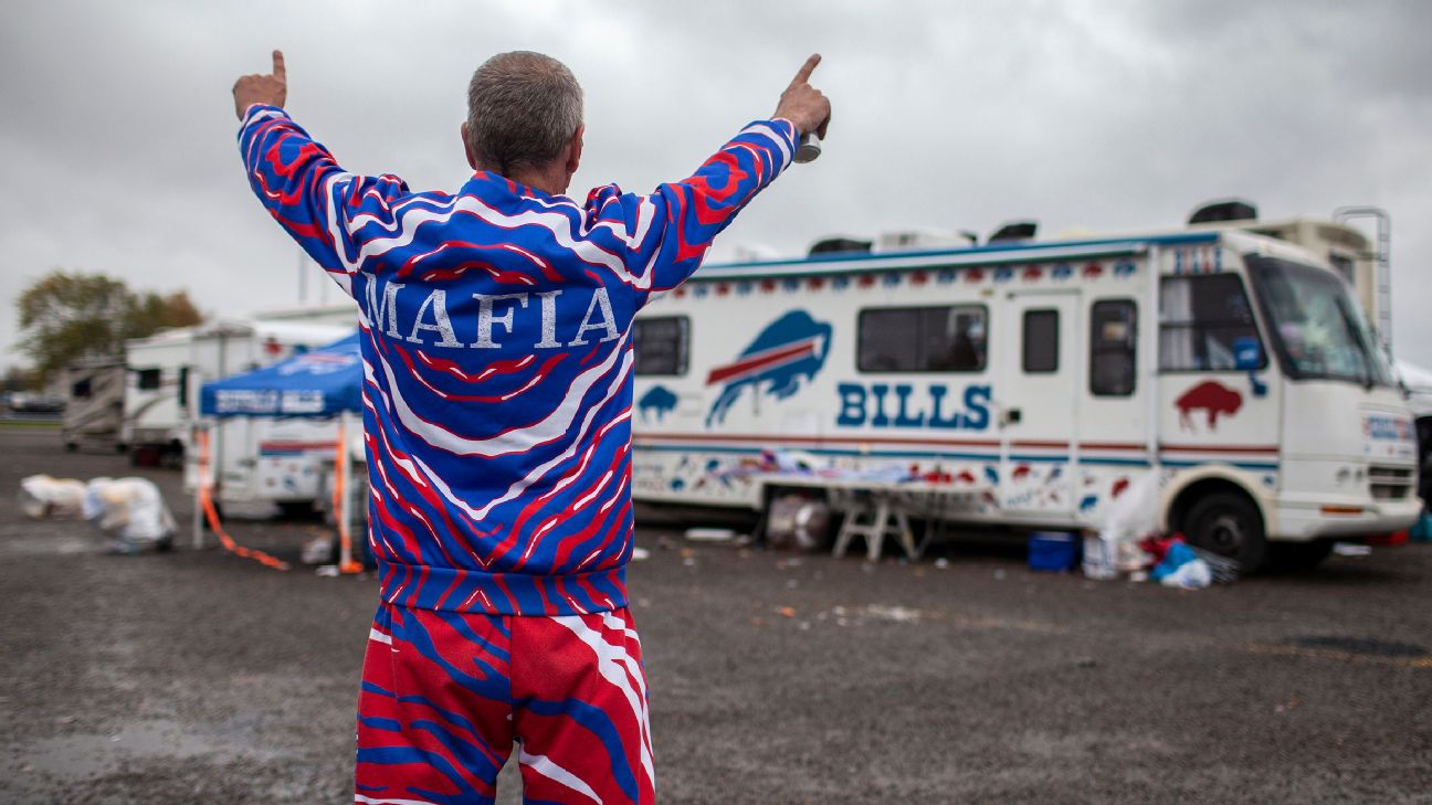 Hey, Bills Mafia stores are selling tables in your fan section