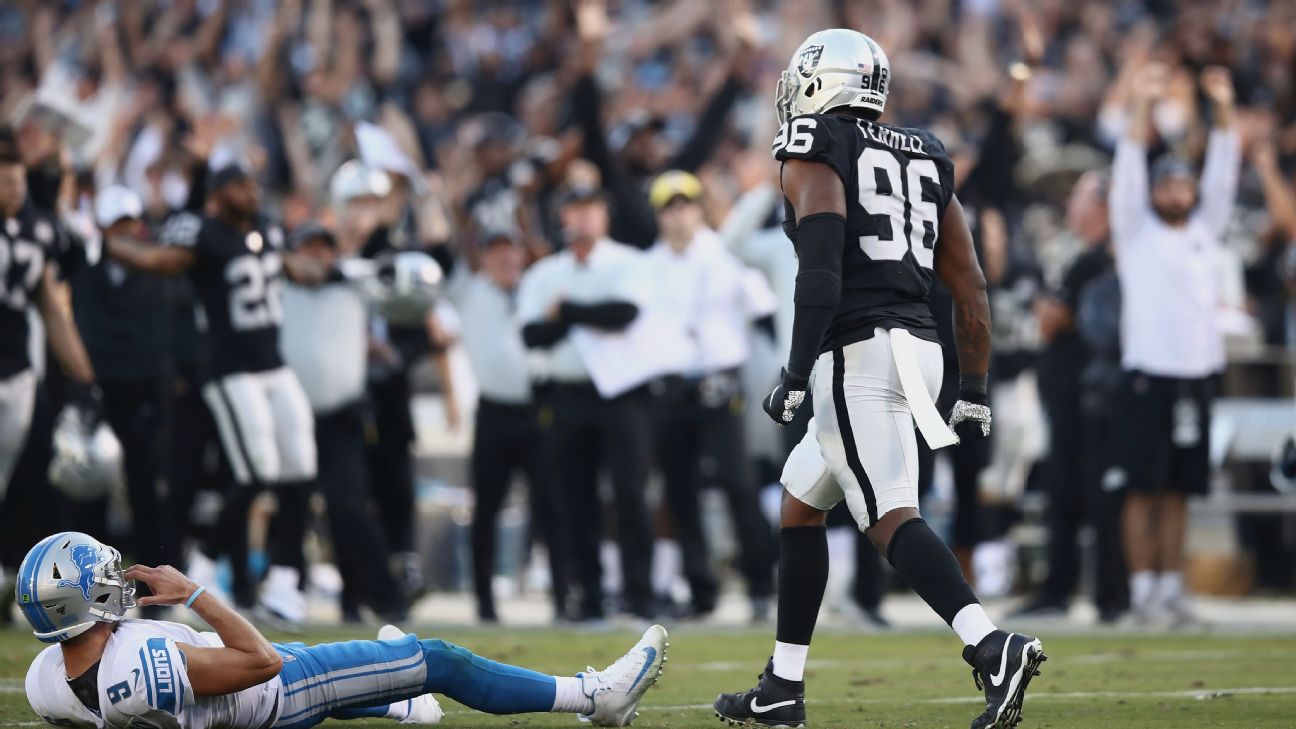 Raiders defensive end Clelin Ferrell: 'All of us are tired of losing'