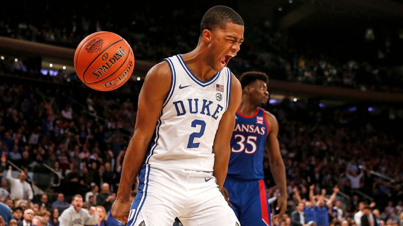 Duke S Cassius Stanley Exits Winthrop Game With Left Leg Injury