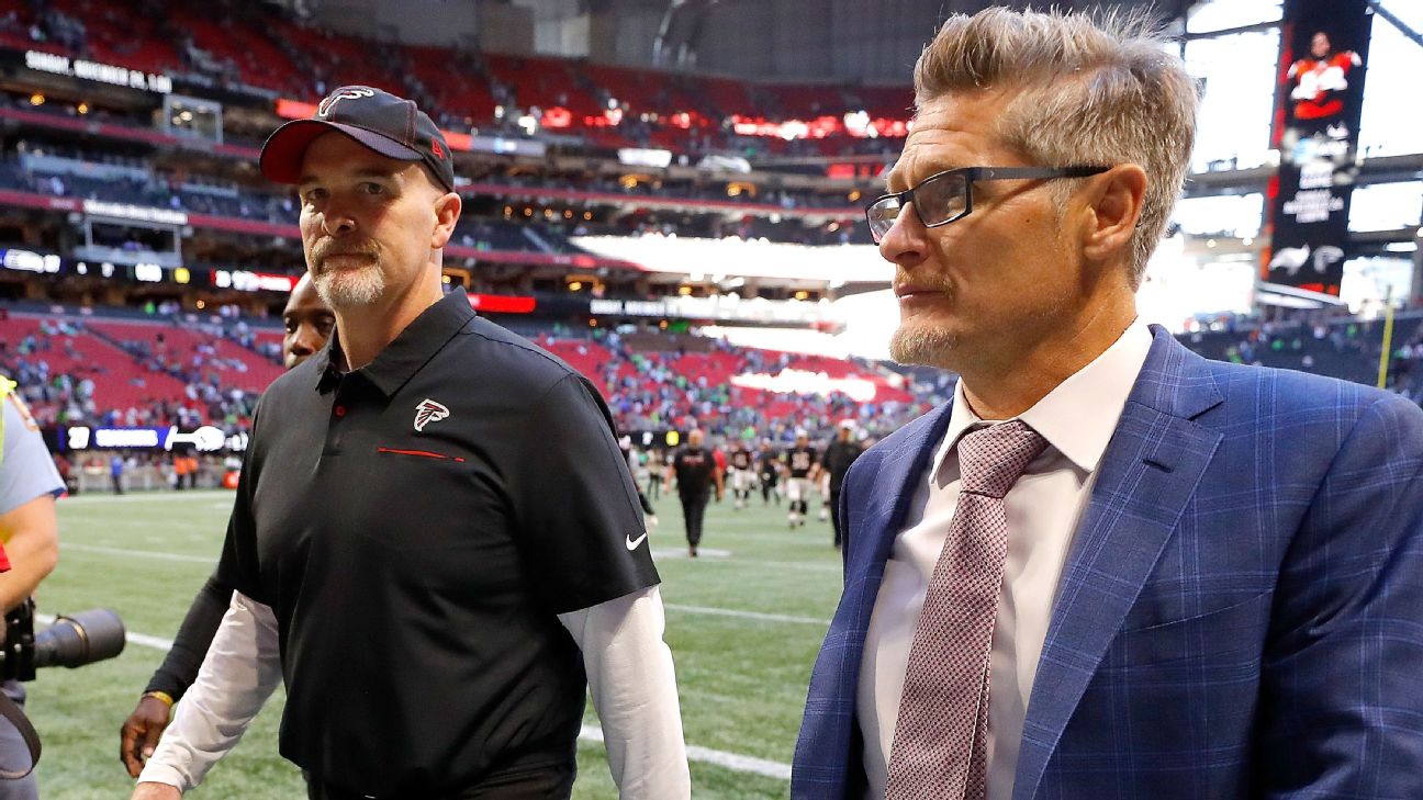 Atlanta Falcons fire head coach Dan Quinn and general manager