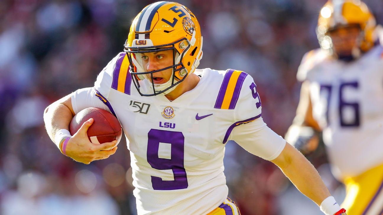 Heisman Watch -- LSU's Joe Burrow takes over No. 1 spot - ESPN