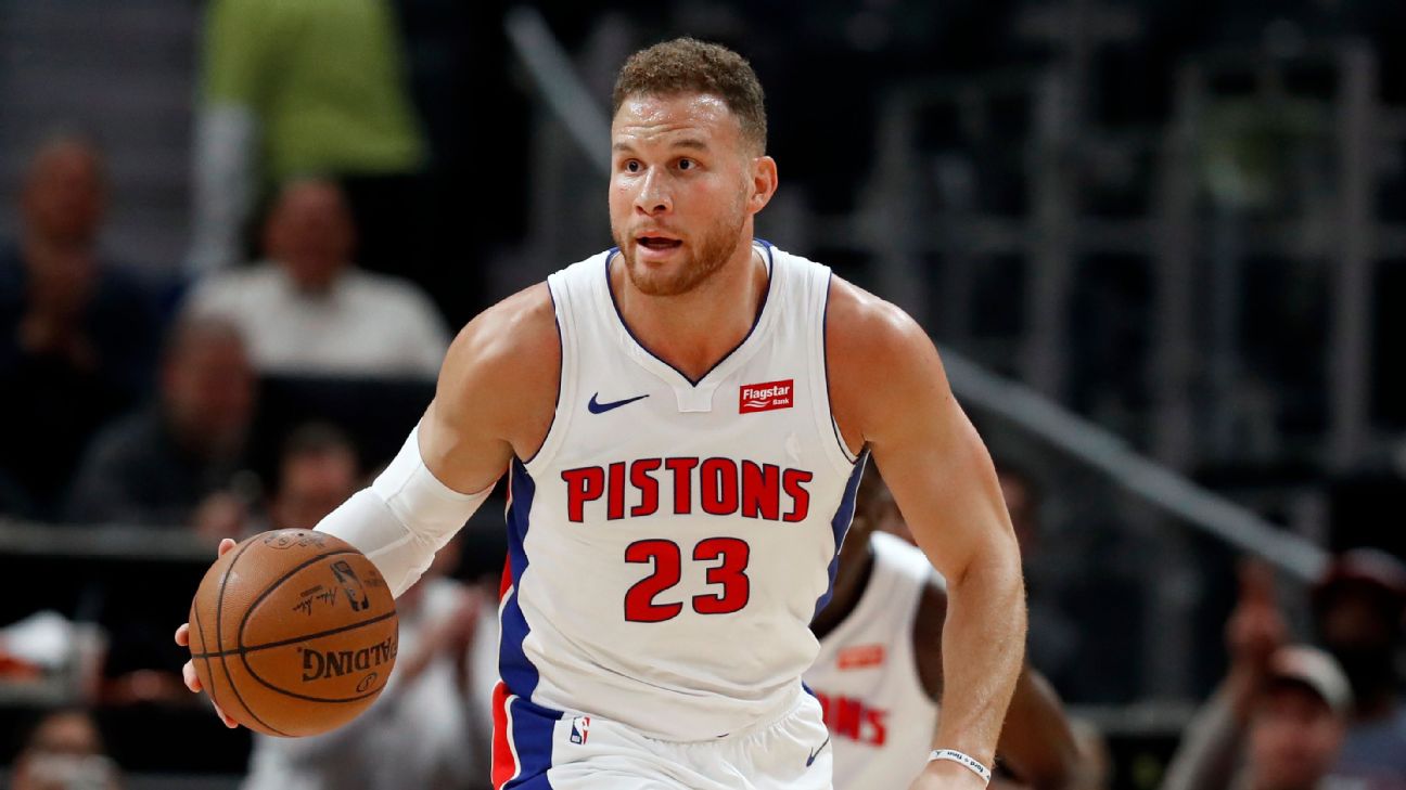 Blake Griffin's uncertain status adds intrigue to first Pistons' playoff  series in three years