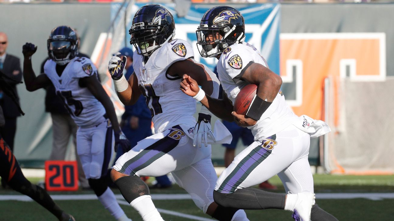 Bengals prep for new wrinkle in Ravens offense