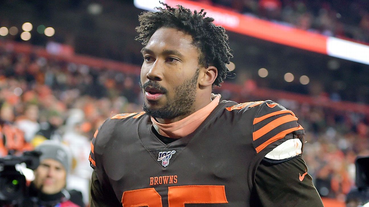 Myles Garrett - Cleveland Browns Defensive End - ESPN