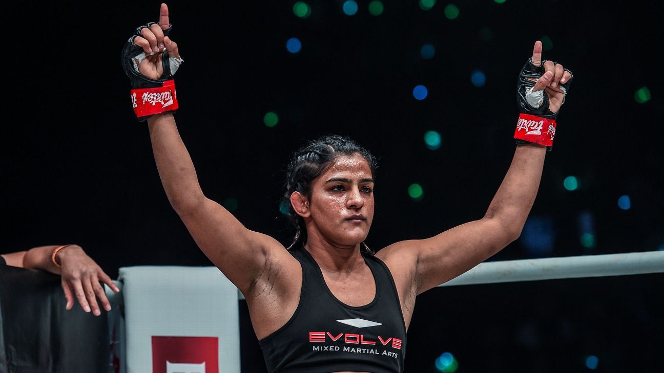 Ritu Phogat improves to 3-0, boosts chances of getting shot at MMA title