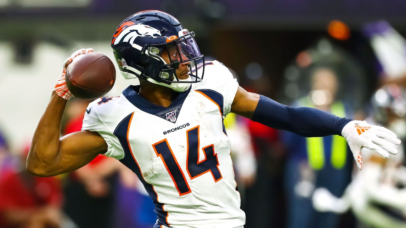 Broncos' Courtland Sutton always believed he was WR1 - ESPN