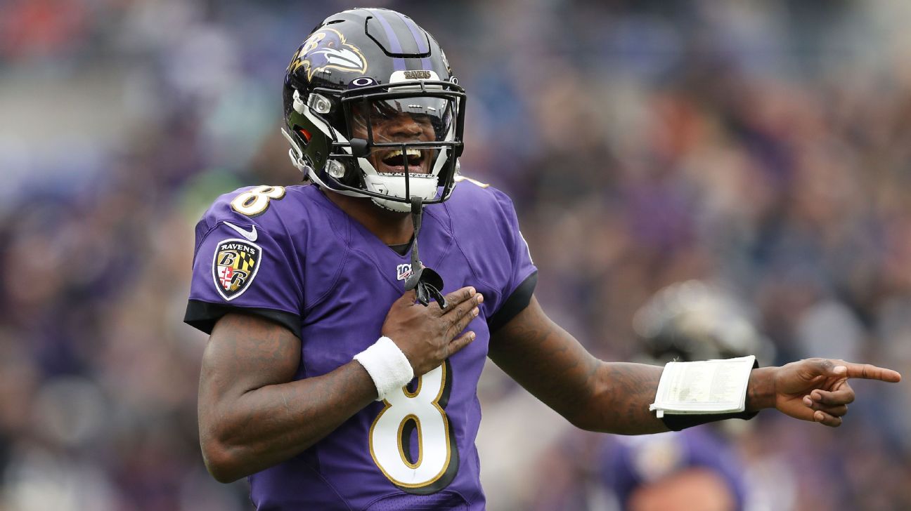 Lamar Jackson tops fan votes for NFL Pro Bowl