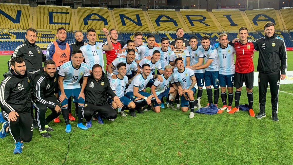 Resultado de imagen para La Selección Argentina Sub 23 le ganó a Brasil l