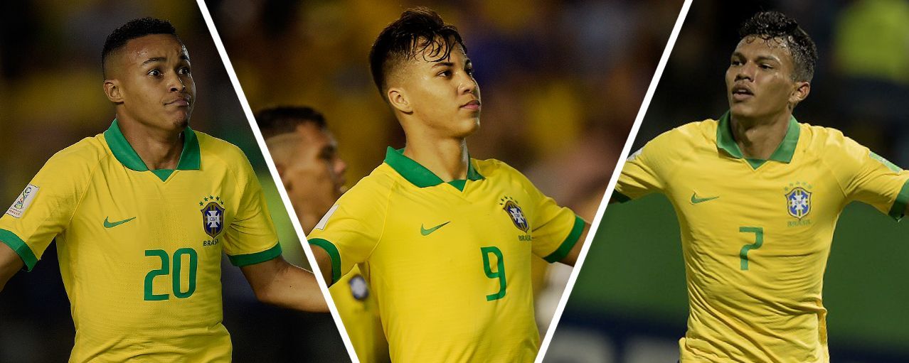 SELEÇÃO BRASILEIRA SUB-17: os GOLS de BRASIL 4 x 1 ESTADOS UNIDOS