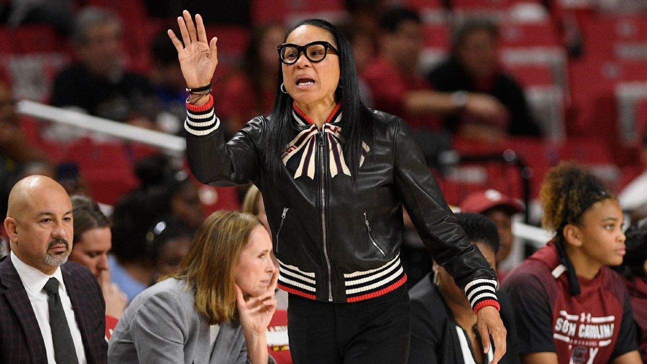 South Carolina basketball coach Dawn Staley has no desire to coach