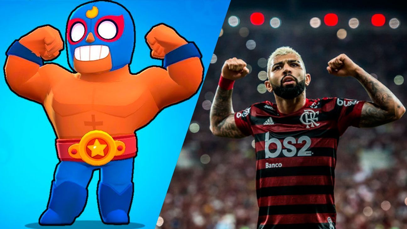 Antes De Final Da Libertadores Gabigol Agradece Apoio De Personagem De Brawl Stars - modo futebool brawl stars fotos