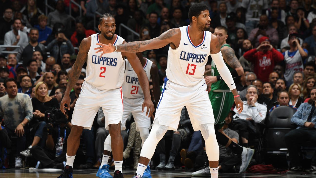 Clippers edge Celtics 107-104 in OT with Leonard and George