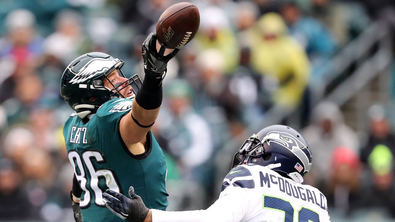 Source: Eagles TE Zach Ertz expected to face Seahawks - 6abc Philadelphia