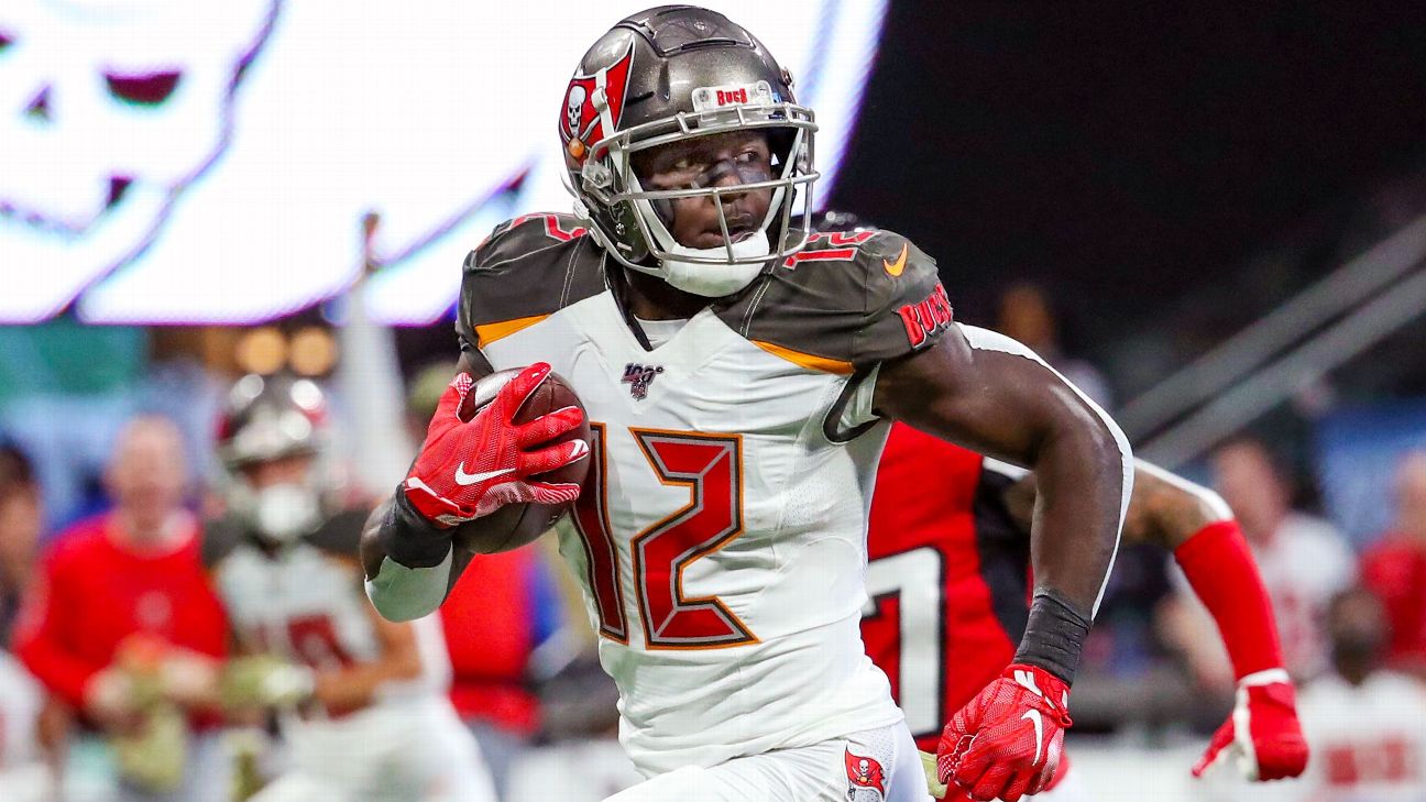 Source -- Chris Godwin has 50-50 chance to play in Tampa Bay Buccaneers'  Week 9 game vs. New Orleans Saints - ESPN