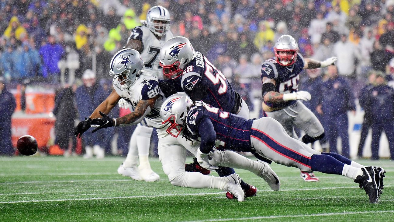 Defense, special teams, weather help Patriots beat Cowboys 13-9