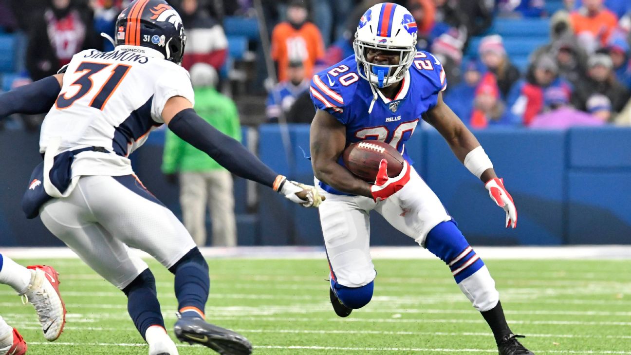 Frank Gore stats: Bills RB passes Barry Sanders on career rushing  leaderboard. - DraftKings Network