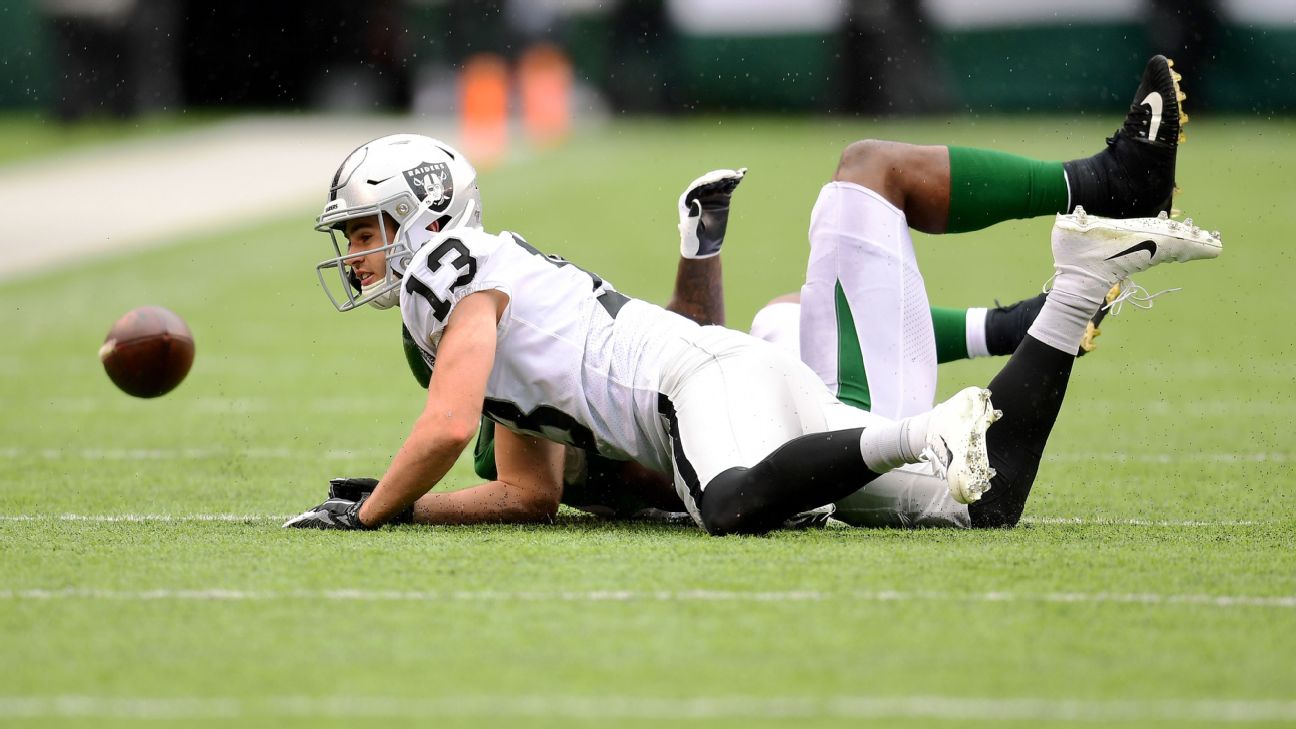 Hunter Renfrow injury news: Details on whether the Raiders WR will play in  Week 10 vs. Colts