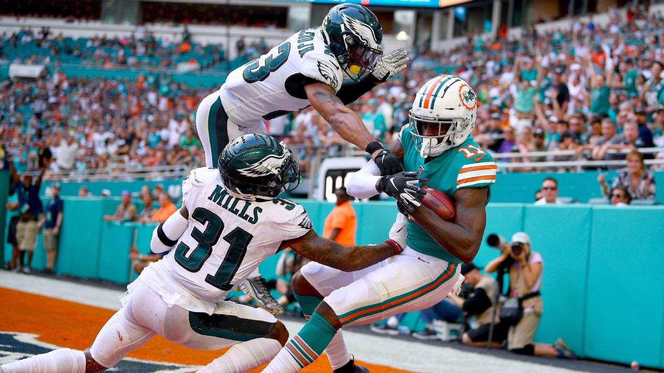 Dolphins' creativity, FitzMagic and DeVante Parker fuel win over