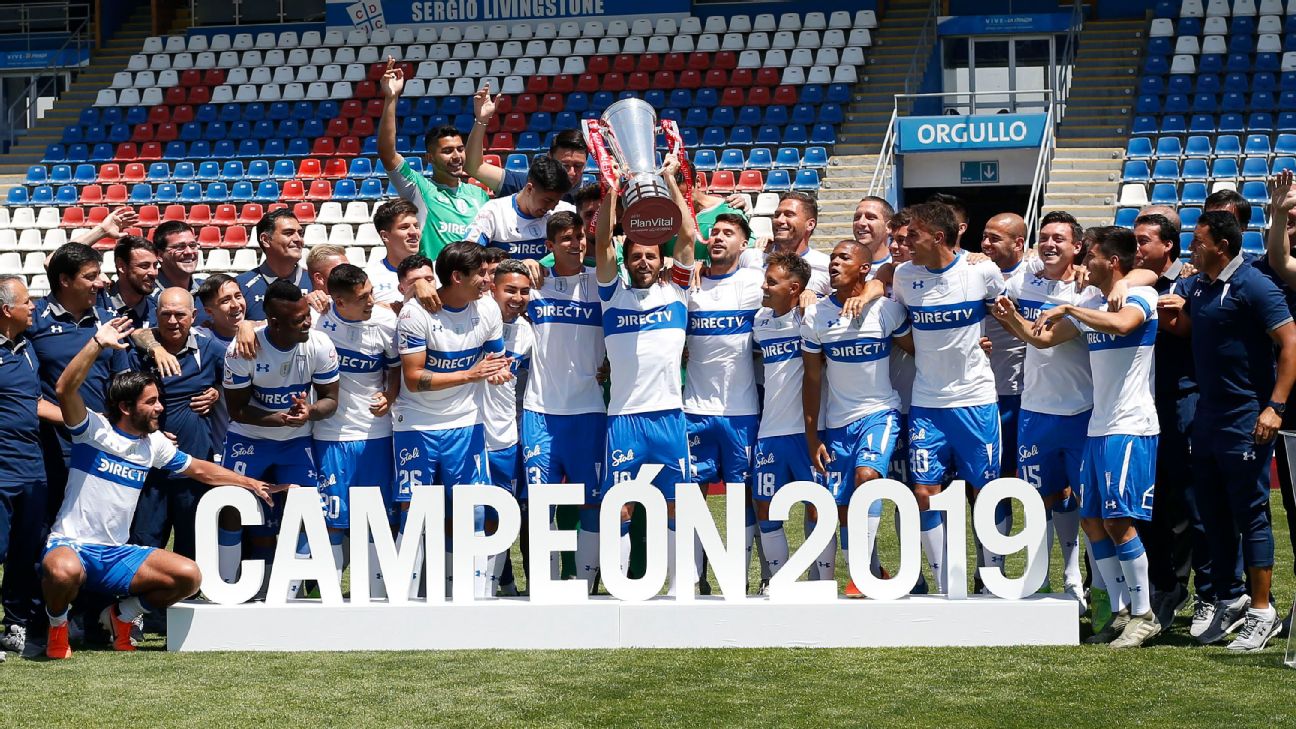 Universidad Católica levantó la copa de campeón de la temporada 2019