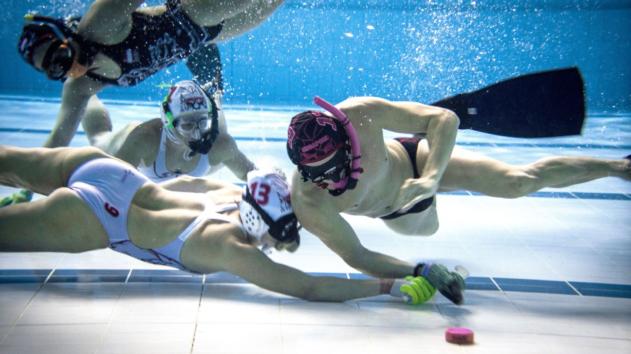 Deep dive into the world of underwater hockey