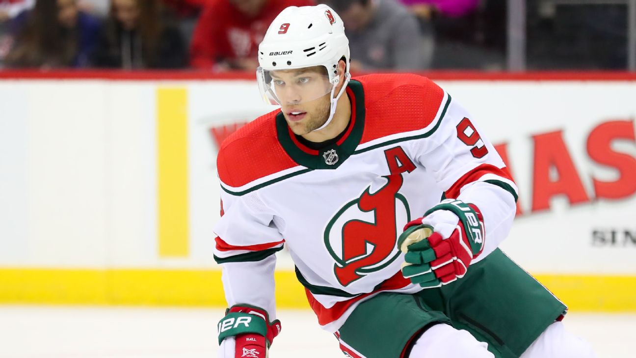 Taylor Hall: Arizona Coyotes land New Jersey Devils star in trade