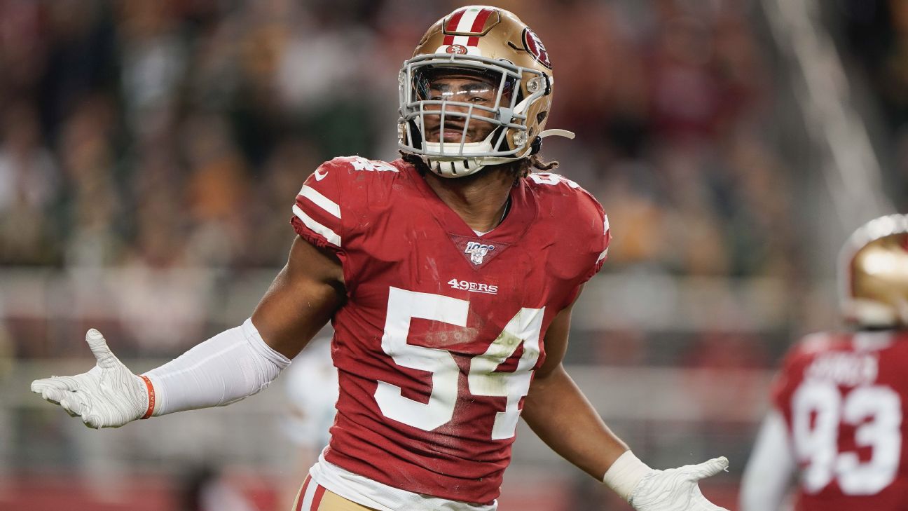 Sources: Niners LB Warner gets 5-year extension