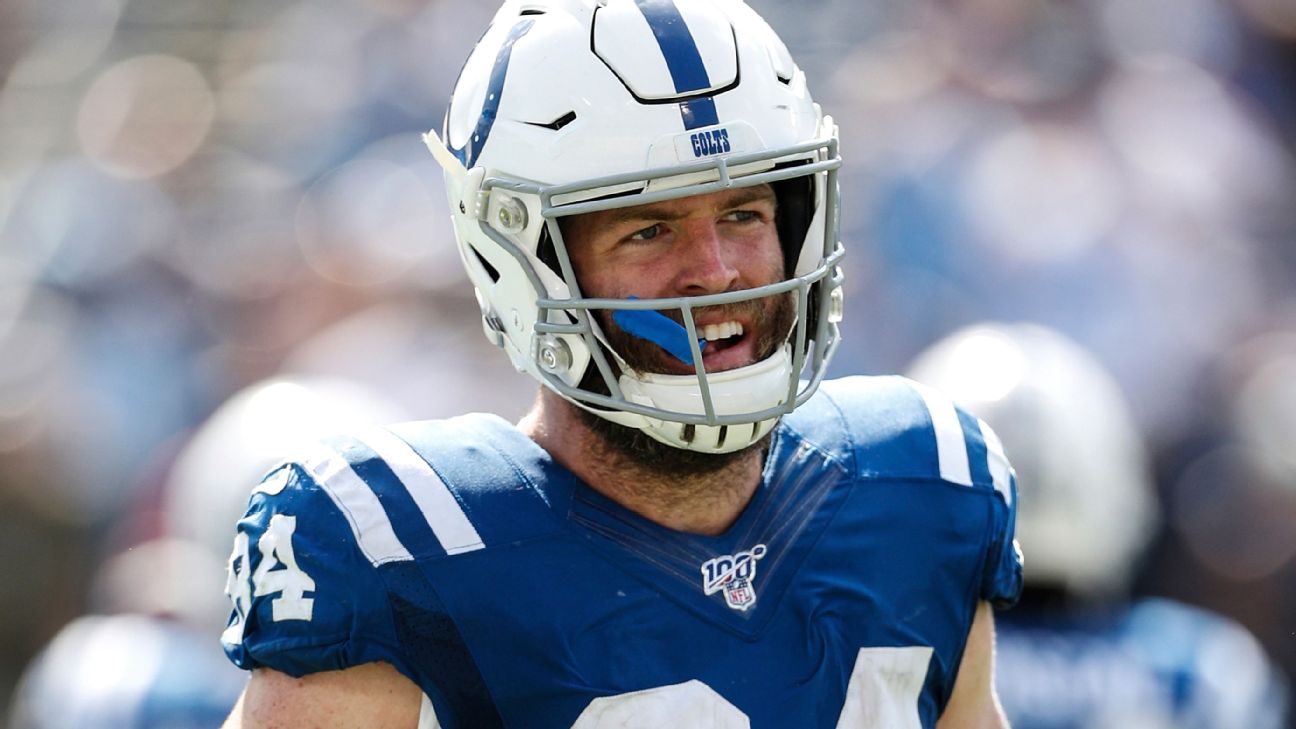 Indianapolis Colts tight end Jack Doyle scored a touchdown, as the AFC  squad and its four Colts players were victorious over the NFC in Sunday's  2020 NFL Pro Bowl