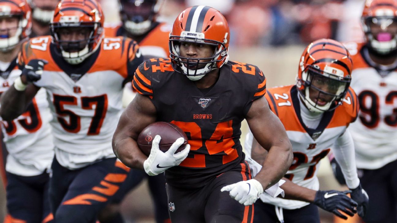 Browns RB Nick Chubb activated from injured reserve