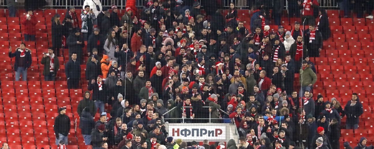 Liverpool's Youth League clash with Spartak Moscow ends in angry scenes as  Russians accused of racism