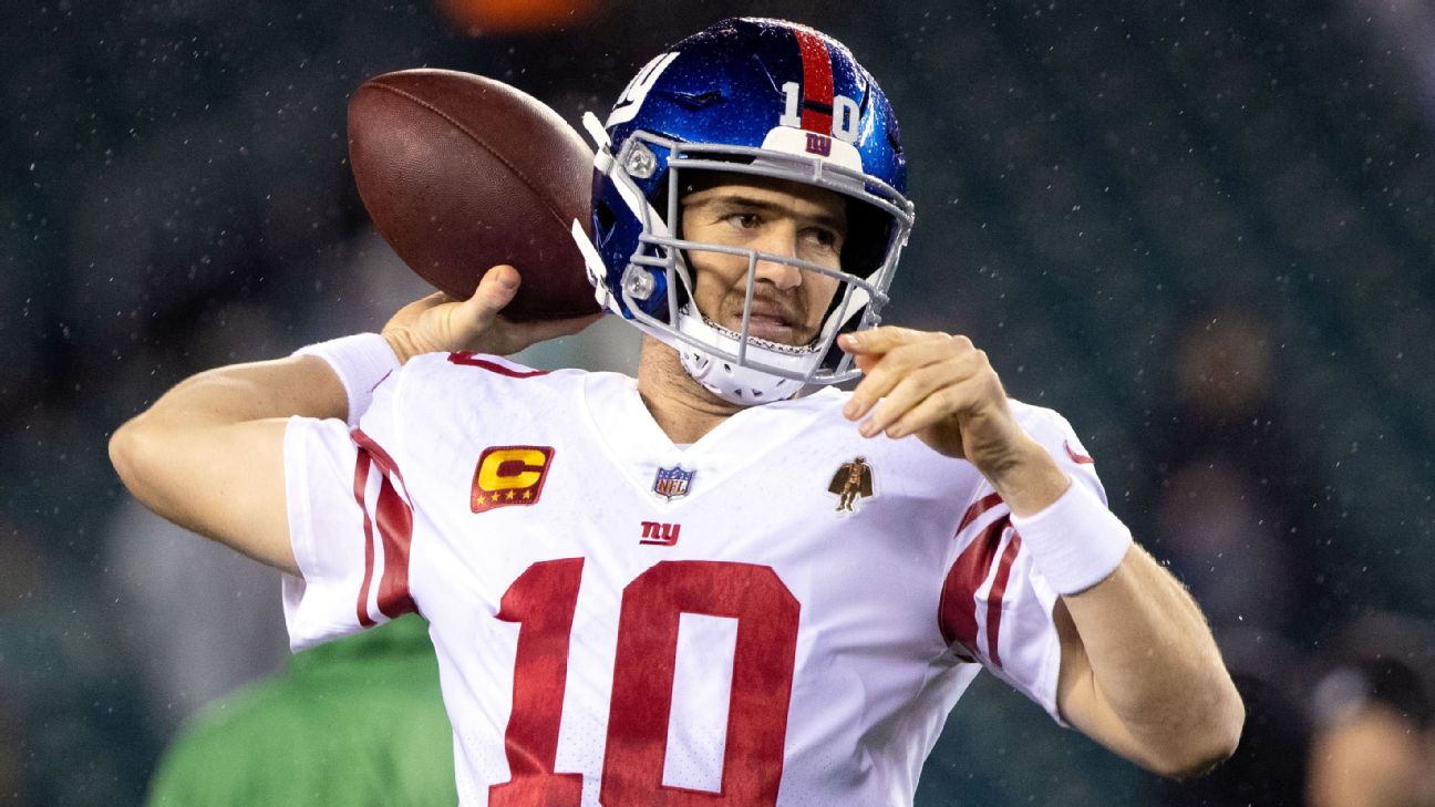 Giants QB Daniel Jones has ankle sprain, Eli Manning likely to start – The  Denver Post