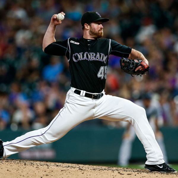 Rockies' Oberg has surgery on blood clots in elbow