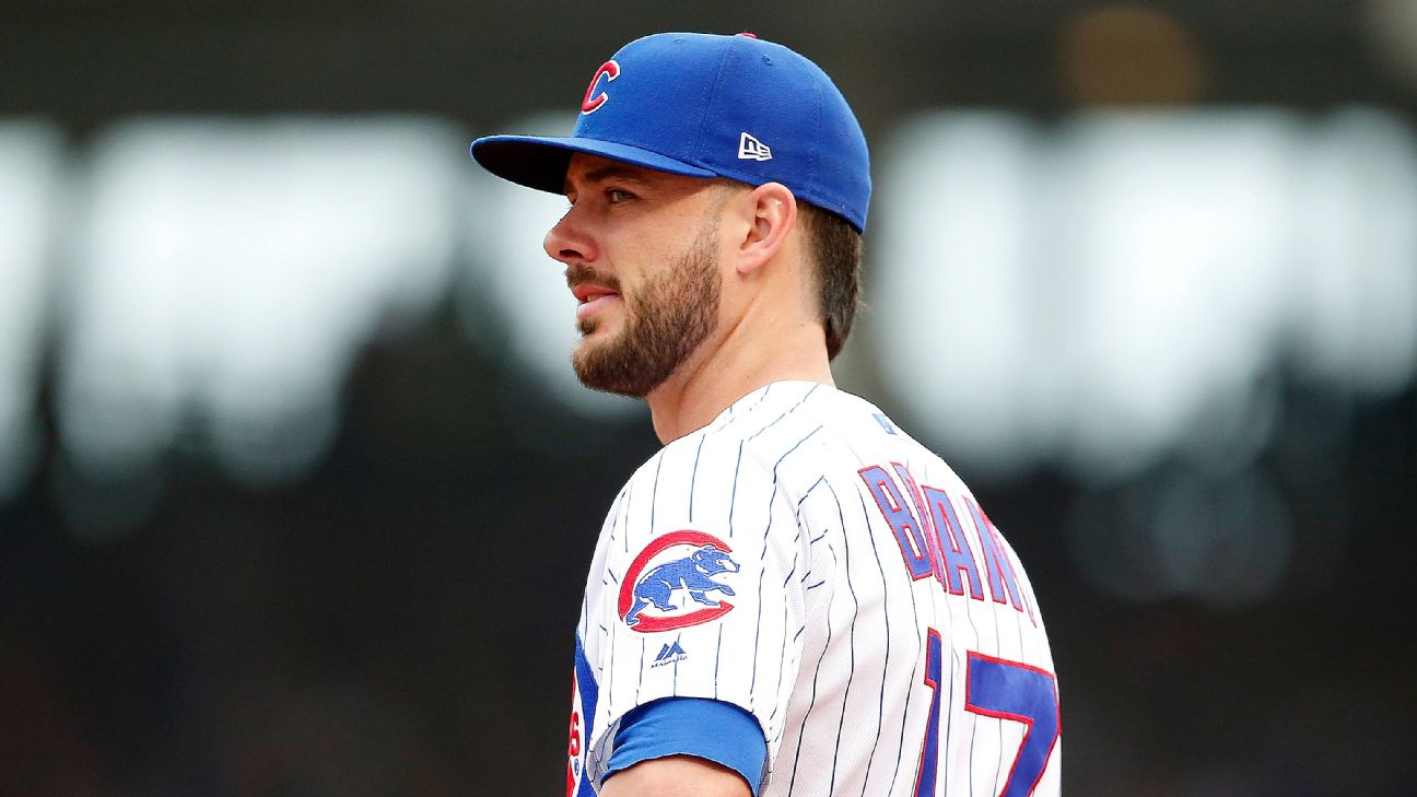 Cubs' Kris Bryant out until at least Friday after injection in