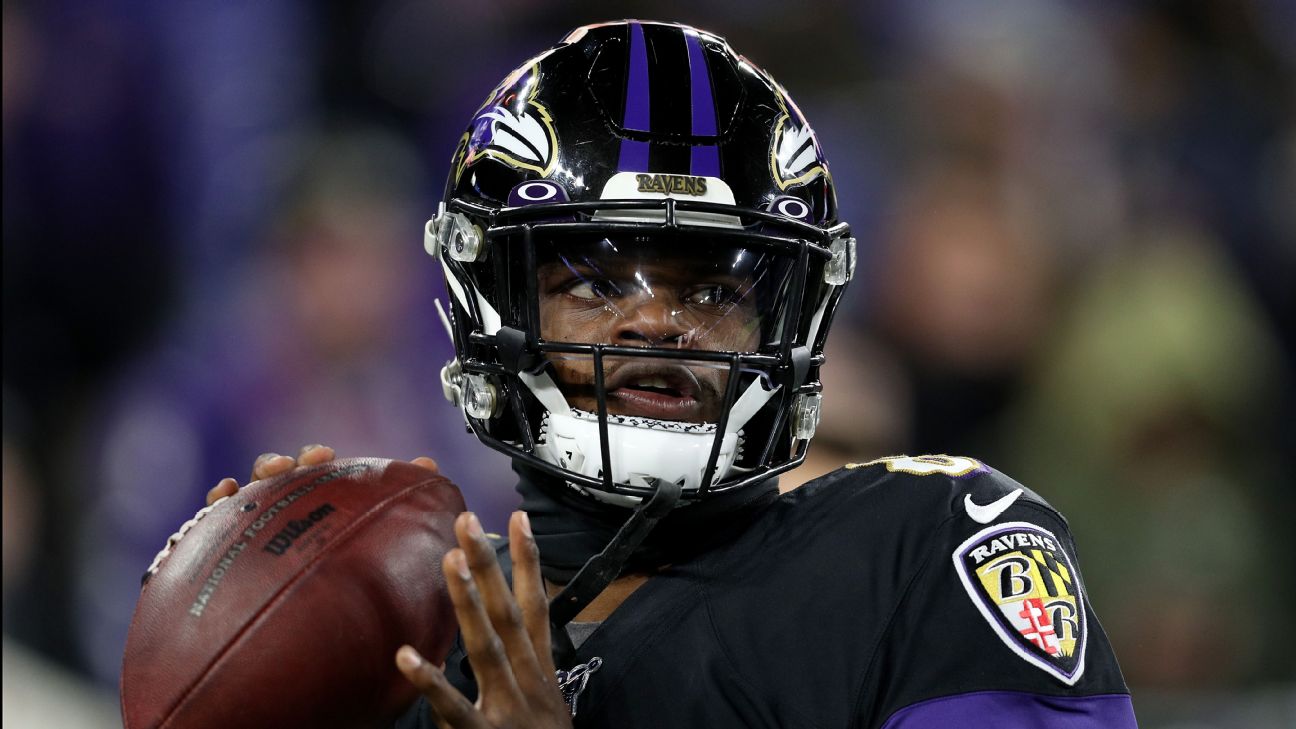 Lamar Jackson remains steady amid Ravens' injury problems