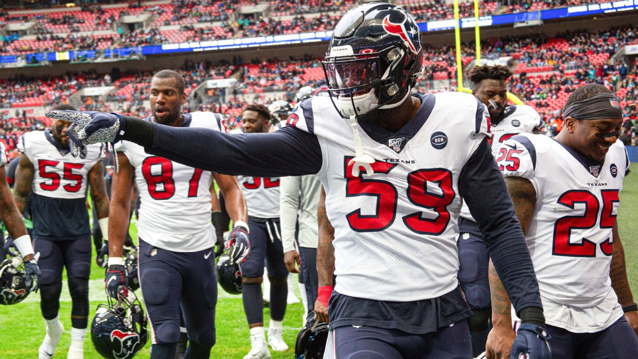 Source -- Texans ink LB Whitney Mercilus to 4-year, $54 million extension -  ESPN