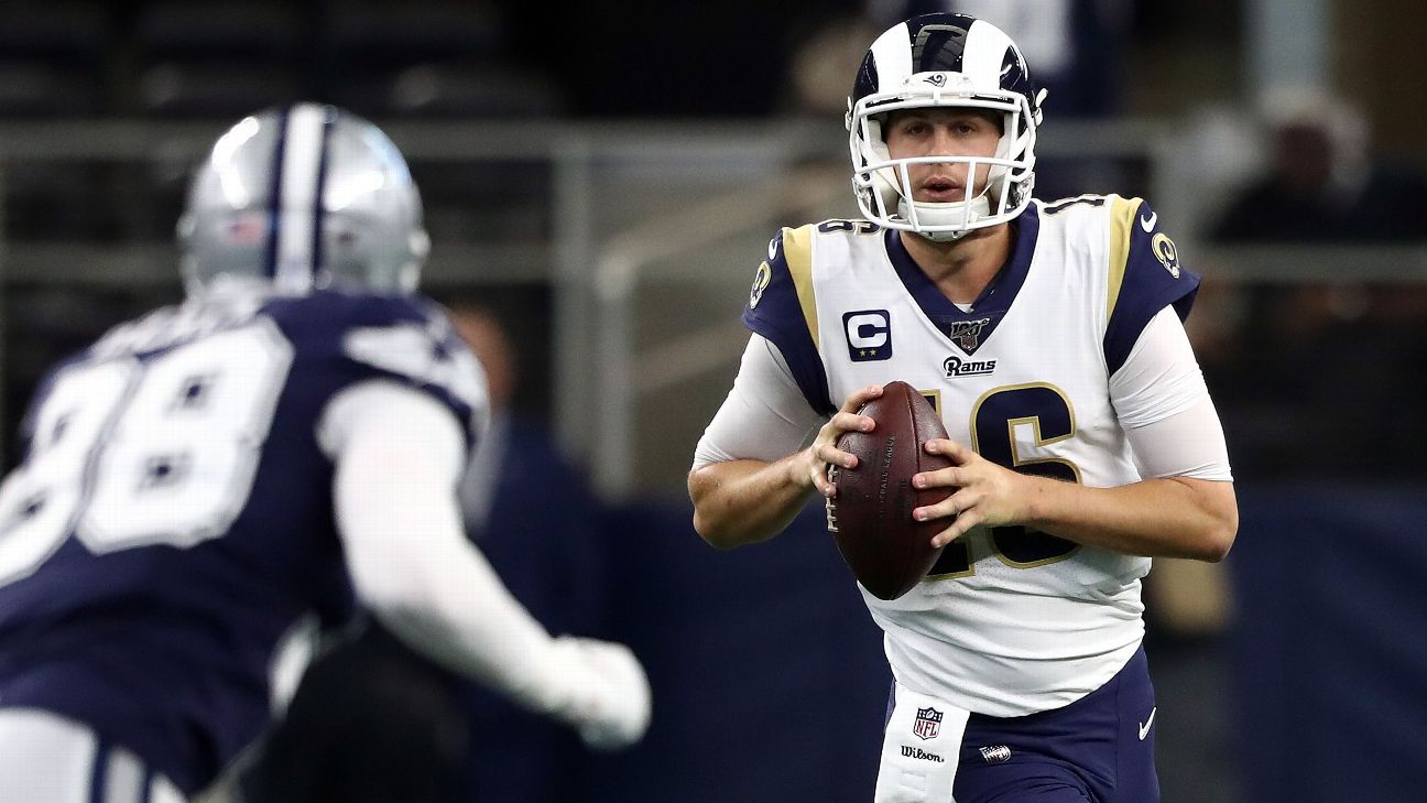 NFL-N-Motion: How the New England Patriots' defense got consistent pressure  on Los Angeles Rams quarterback Jared Goff