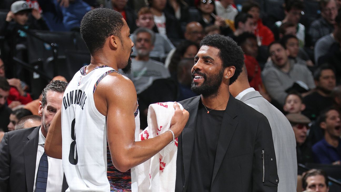 Spencer Dinwiddie says his left shoulder 'popped out' late in