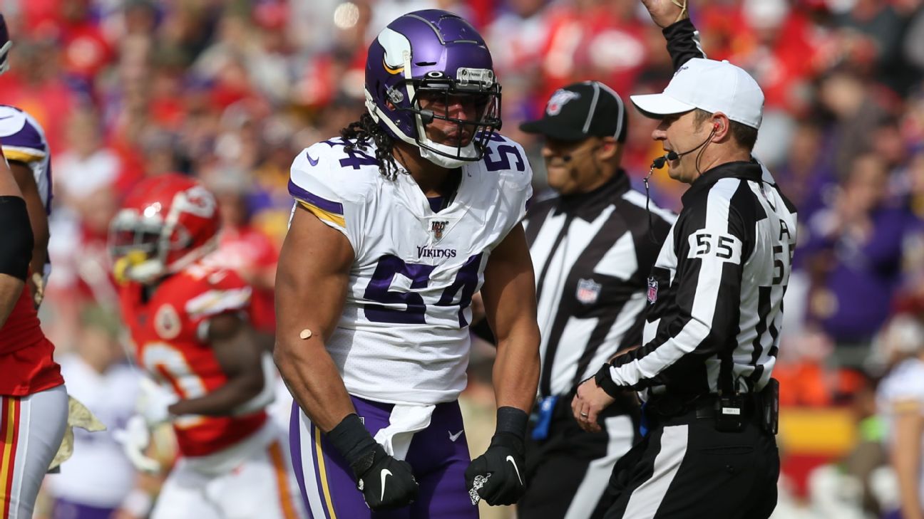 Vikings LB Eric Kendricks picking Falcons over Patriots in Super