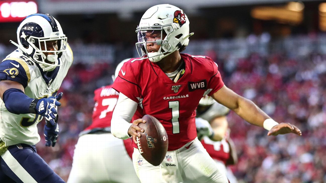 ESPN Fantasy Says Kyler Murray Is On Bye While He's On The Field