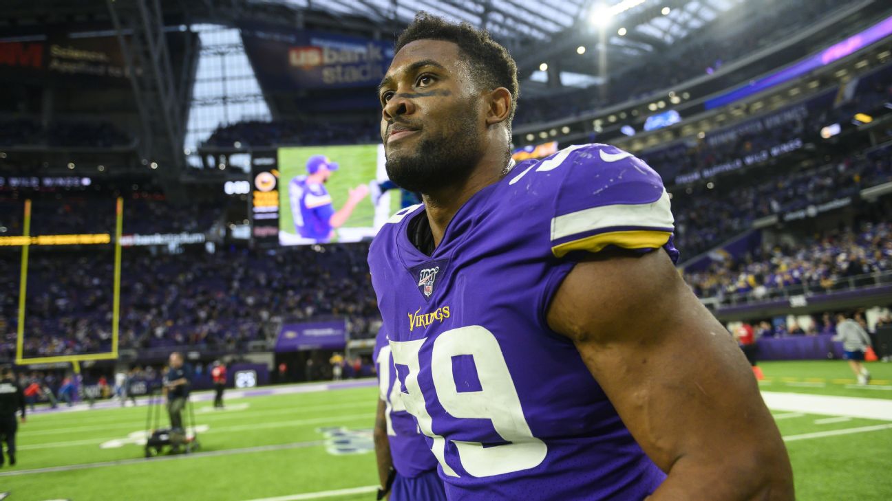 Report: Vikings shopping around disgruntled Pro Bowl DE Danielle