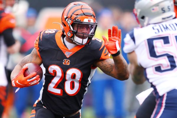 Mixon wants to end career in Cincy with Burrow
