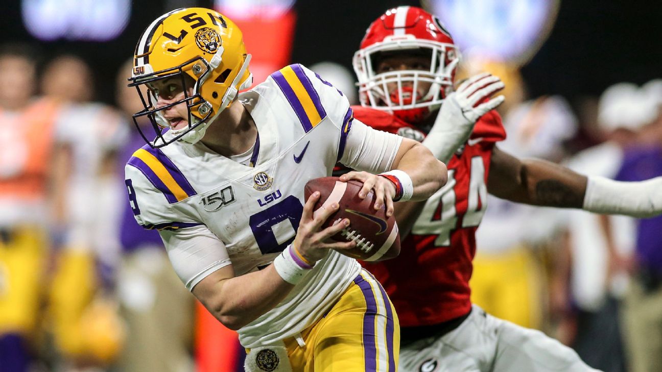 MVPS Burrow & Lawrence honored at LSU BBall game