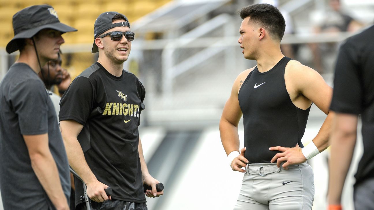 McKenzie Milton's path from Hawaii allows UCF, Dillon Gabriel to keep  thriving - ESPN