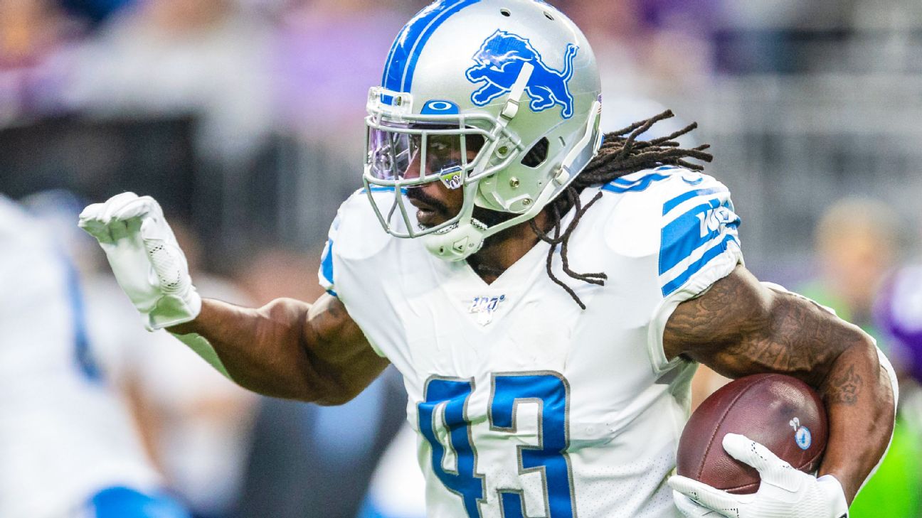 Lions' Bo Scarbrough's dreams of an FBI future start with finishing his  degree - ESPN - Detroit Lions Blog- ESPN