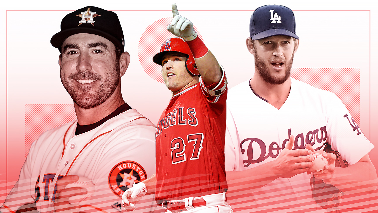 MLB Team of the Decade 2010s Mike Trout Justin Verlander  Sports  Illustrated