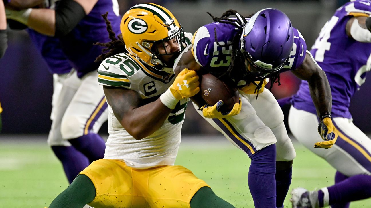 Za'Darius Smith says he signed with Vikings so he could play Packers twice  a year: 'I was treated bad' 