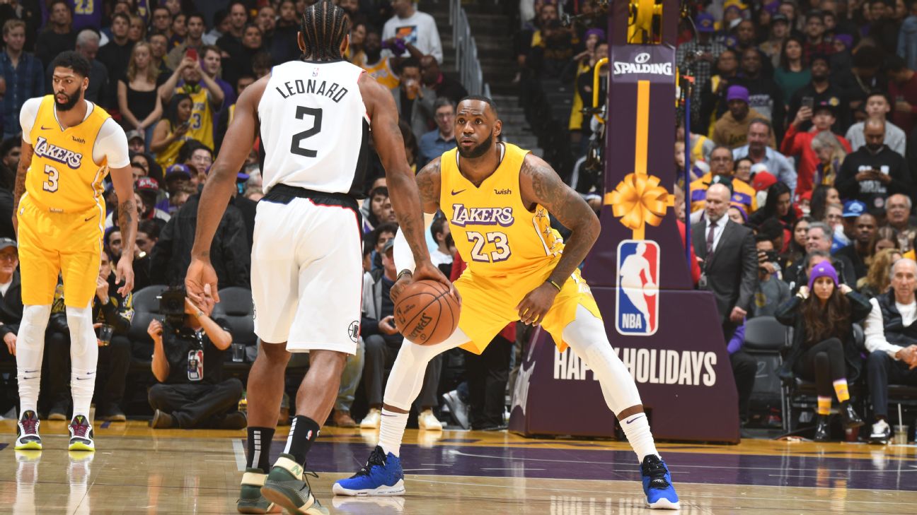 NBA decide adiar jogo entre Lakers e Clippers