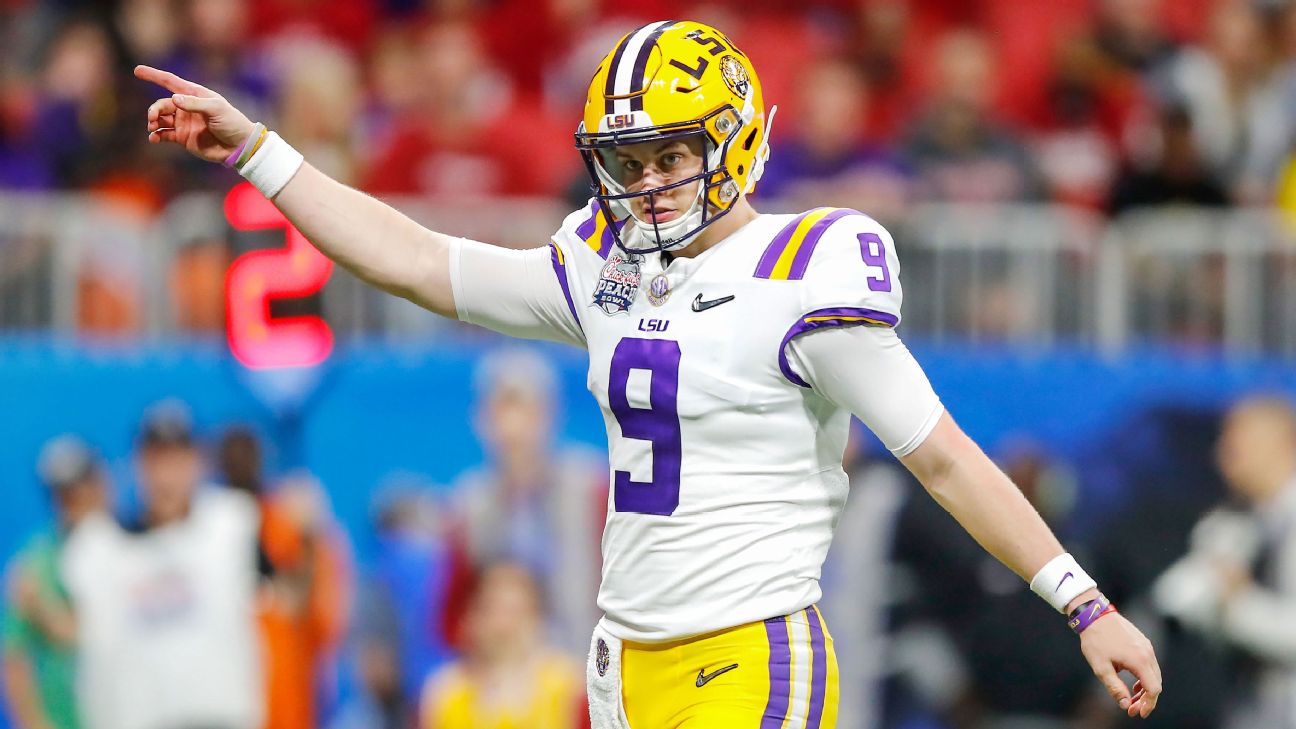 No. 1 pick Joe Burrow ready to compete to be Bengals' starting QB - ESPN