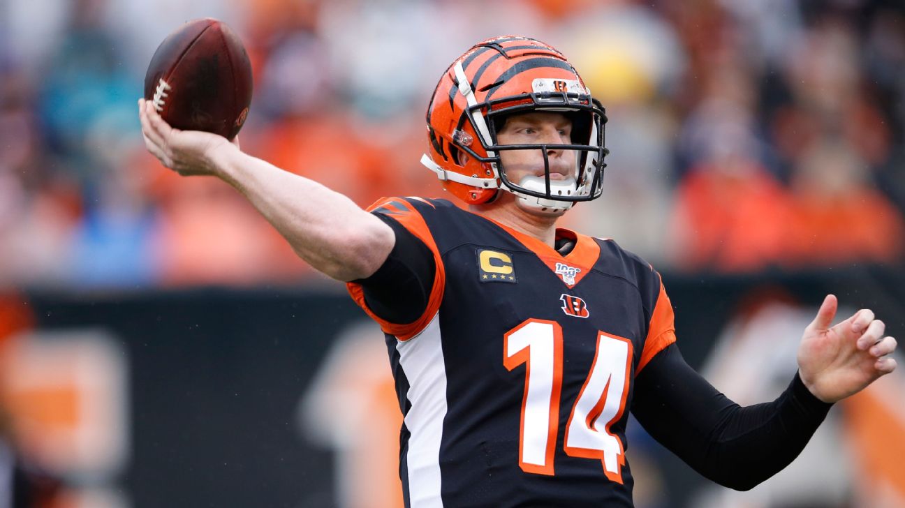 Bengals release QB Andy Dalton after nine seasons