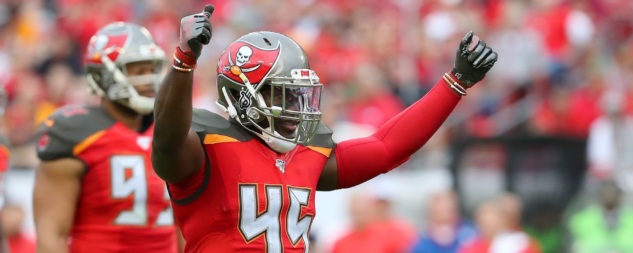 Tampa Bay Buccaneers without LB Devin White for wild-card game - ESPN