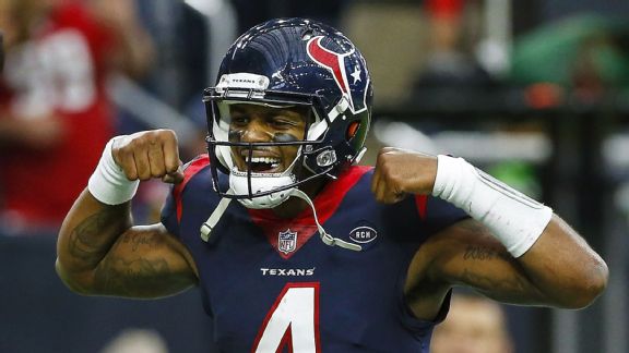 Texans QB Deshaun Watson gives Ravens' Lamar Jackson 'MVP' jersey